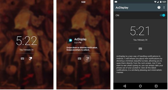 AcDisplay – Lock Screen Apps