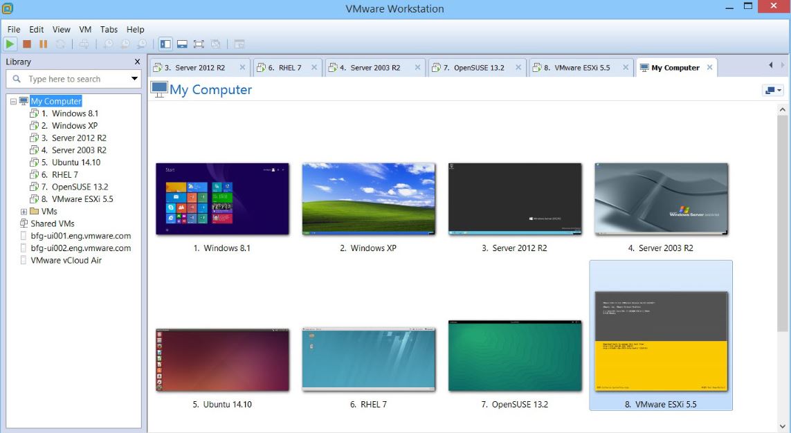 VMware Workstation Player – Best VirtualBox alternatives